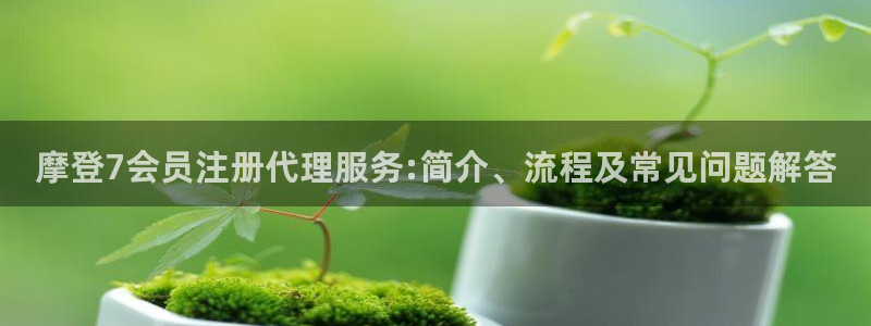 琳琅娱乐网站：摩登7会员注册代理服务:简介、流程及常见问题解答