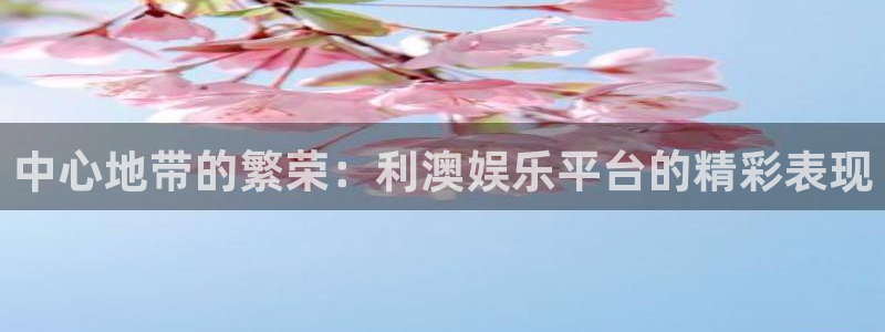 琳琅娱乐app最新版怎么下载苹果：中心地带的繁荣：利澳娱乐平台的精彩表现